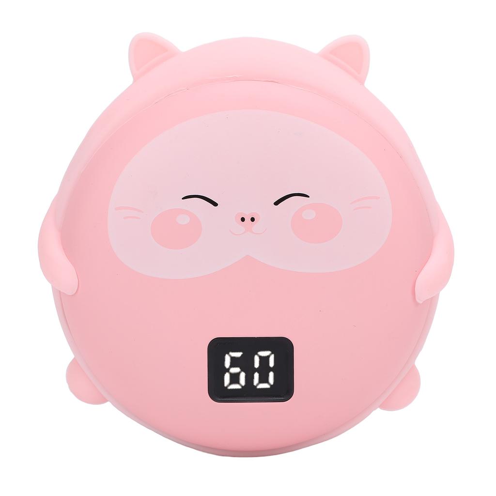 2 In 1 Handwarmer 10000 MAh Power Bank Cartoon 2 Temperature LED Digital Display USB Charging