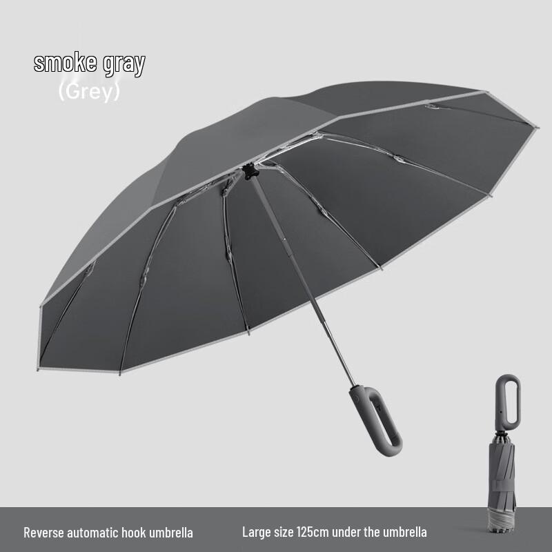 Zhuangluhua Automatic 27-inch Sun & Rain Folding Umbrella