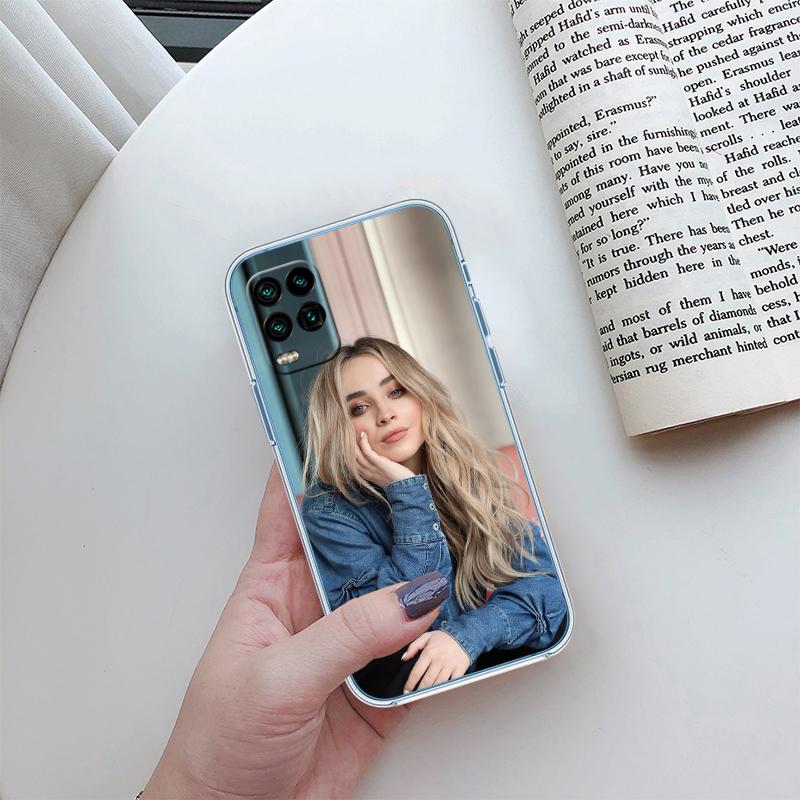 

RP65 Sabrina Carpenter Transparent Phone Case for Motorola Moto Edge 20 30 40 50 S30 Fusion Ultra Pro Neo Lite + G200 G23 Motorola Edge+ (2020)