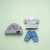 Knitted Hat Doll Clothes Dress Up Doll Jeans Pants Fashion Doll T-shirt  Bjd Doll