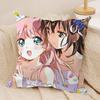 Yuru Yuri Cushion Cover Soft Plush Fabric DoubleSided Printed Sofa Cushion Cover for All Seasons Home Decor Gift