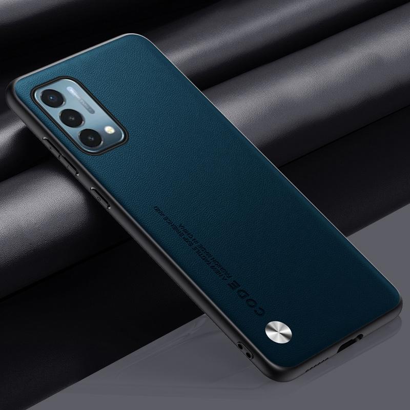 Luxury PU Leather Case For OnePlus Nord N200 Back Cover Silicone Shockproof Full Protection Phone Case For One Plus Nord N200 5G