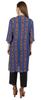 Moomaya Printed Womens Kurti 3 4 Sleeve Mandarin Collar Straight Kurta Soft Summer