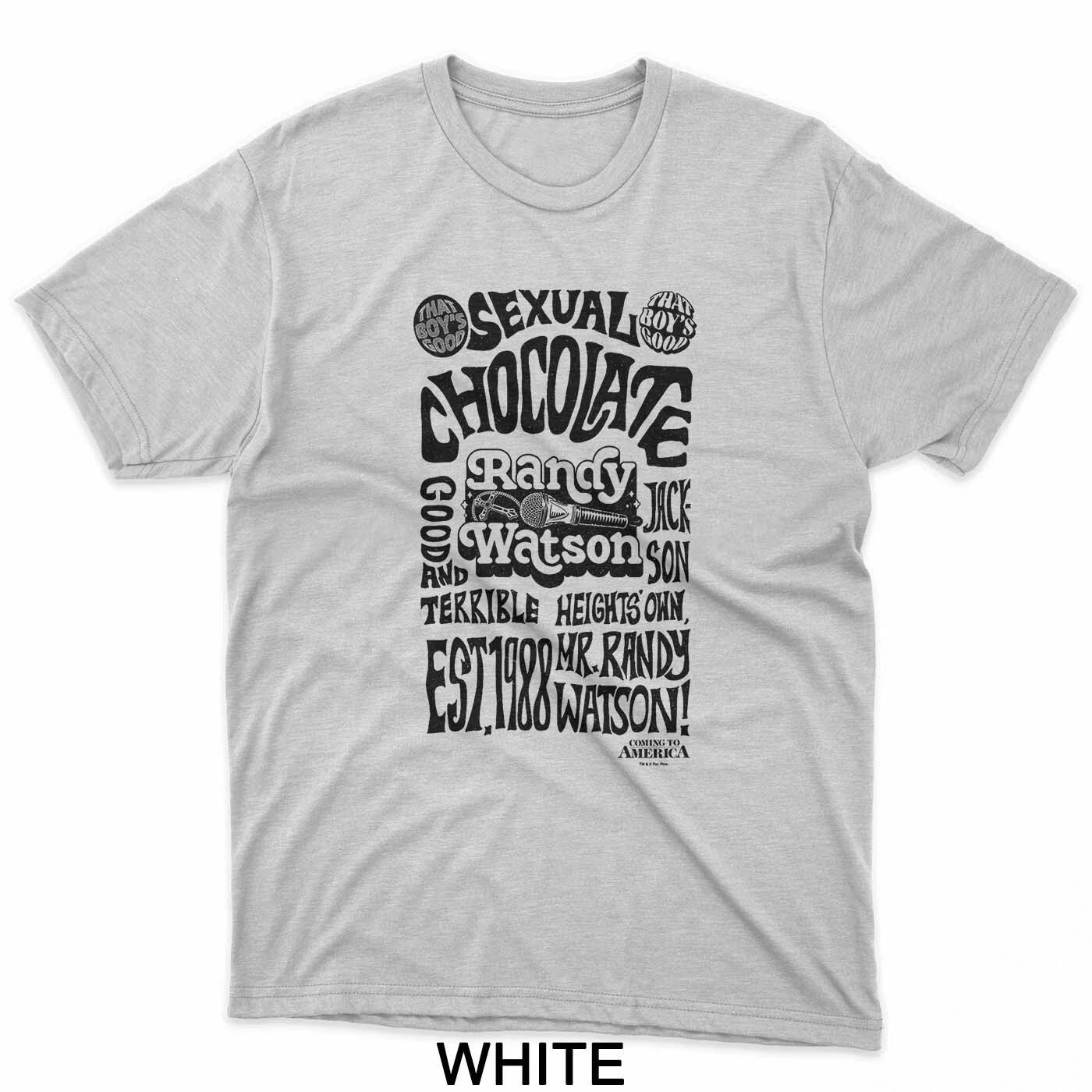 Coming To America Randy Watson Sexual Chocolate T-Shirt 2XL