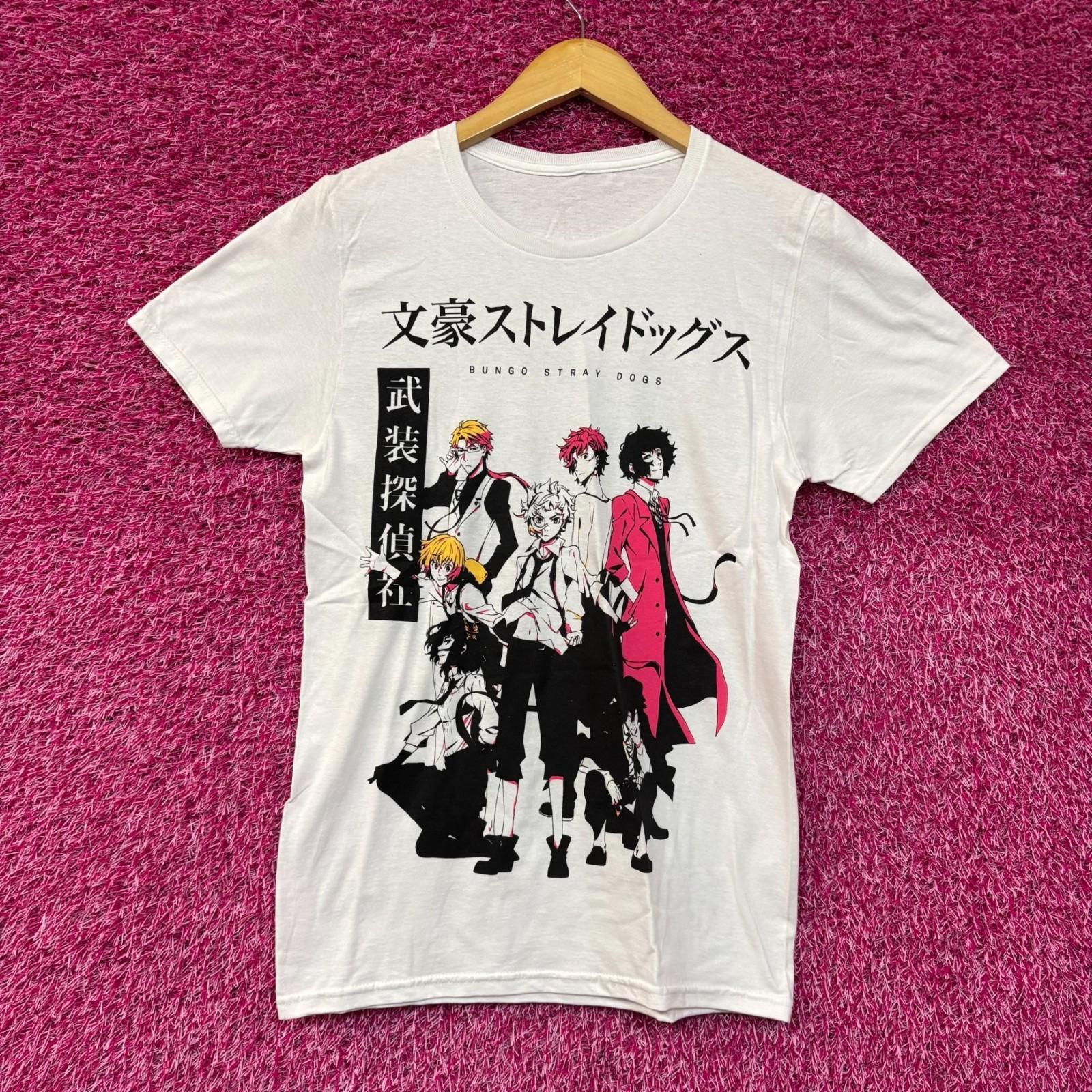 

Bungo Stray Dogs Armed Detective Agency Group Anime T-Shirt Small XXXL