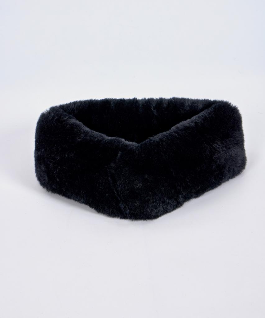 Maia Rabbit Fur Magnetic Scarf
