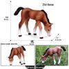 Children's Prancing Horse and Jockey Toy Set