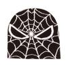 New Cartoon Spider Embroidered Beanies Hat Men Winter Autumn Warm Knitted Woolen Bonnet Cap Soft Wool Skullies Beanie Caps