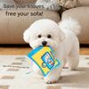 Fun Wet Wipes Treats Feeder Sniffing Training Toy For Dog with Noise Maker And Reward Pouches Enhancing Cognitive Skill