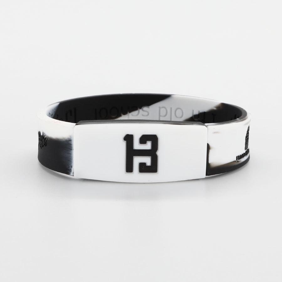 NBA Luminous Silicone Bracelet: Curry, Durant, James, Irving Edition, 20cm Snap Closure.
