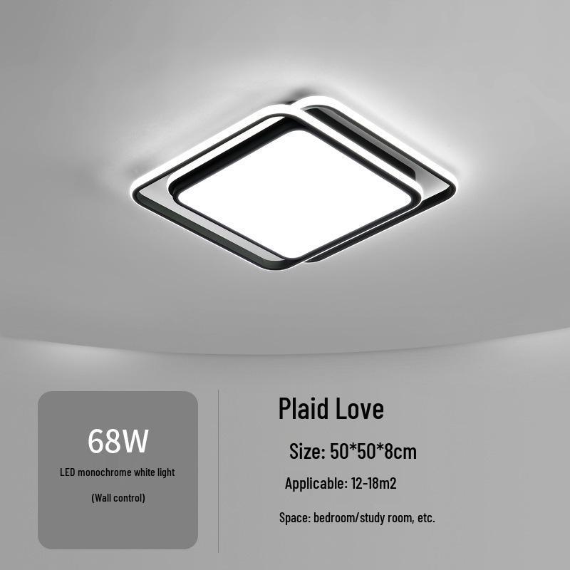 2024 LED Ceiling Light: Modern Minimalist Round Fixture for Bedroom, Living Room, Aisle, Corridor, and Balcony