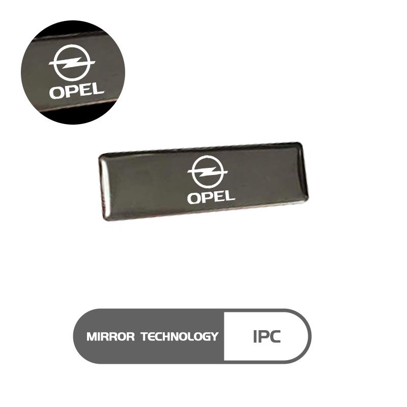 Für Opel Auto Kofferraum Aufkleber Emblem Aluminiumlegierung Außenaufkleber Dekorationszubehör Abzeichen Astra G J F K Vectra C H Corsa