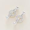1/2Pcs/Pack 14/18K Gold Plated Inlaid Zircon Connector End Caps Fastener Clasps for DIY Jewelry Bracelet Making Accessories