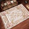 European Pastoral Style Carpets Living Room Flower Home Carpet Non-slip Bedroom Decorative Rugs Washable Entrance Door Mat