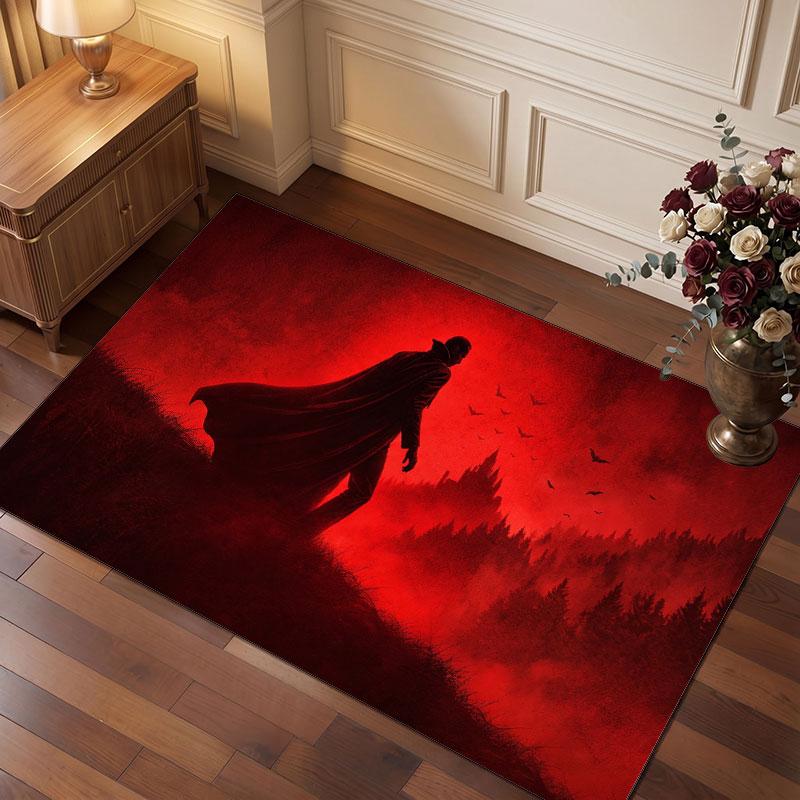 Dracula Rug Soft Thick Non Slip Floor Carpet for Bedroom Living Room Home Decor