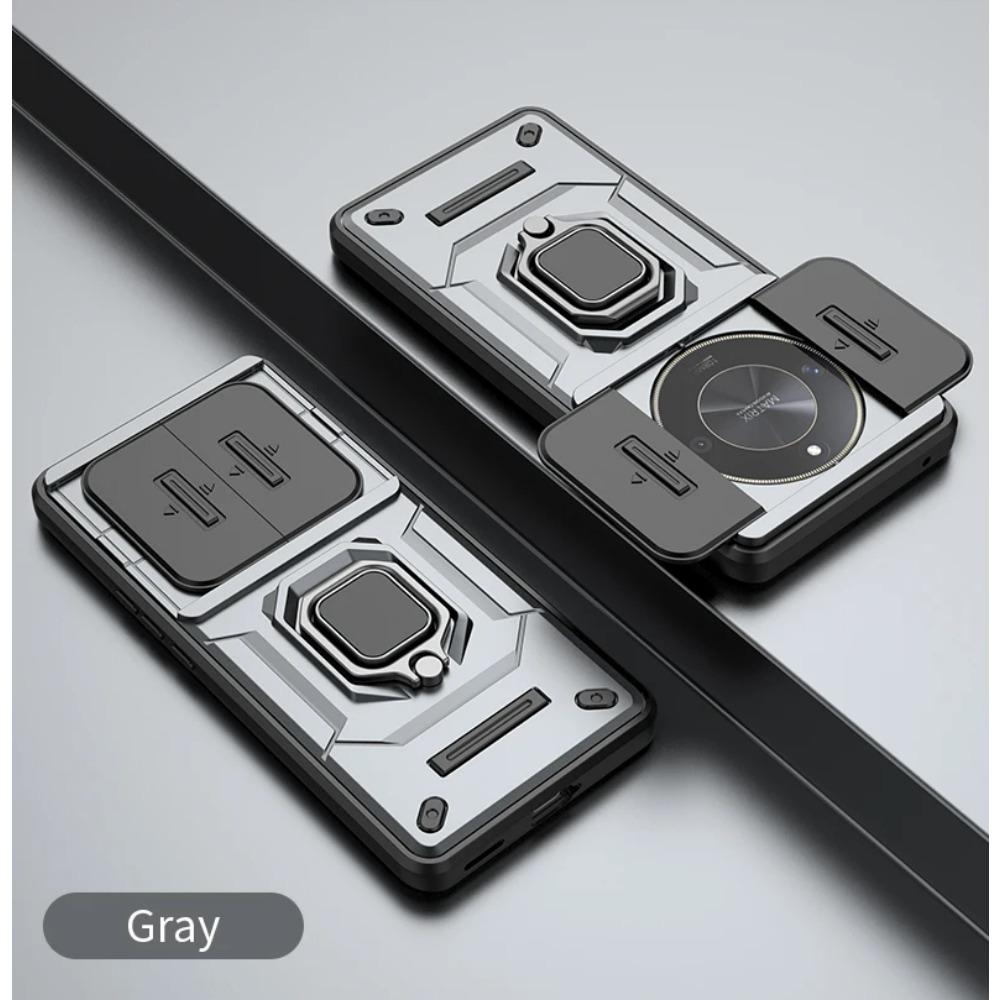 Husă armură pentru Honor Magic 6 Lite X9b Magic 5 Lite X9a Husă de protecție Suport magnetic Inel Husă de protecție completă pentru afaceri