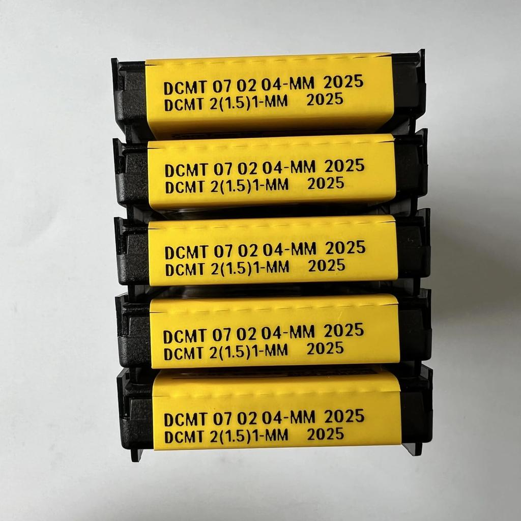 Original Sandvik / DCMT070204-MM 2025 /  CNC lathe carbide blade 10 Pcs