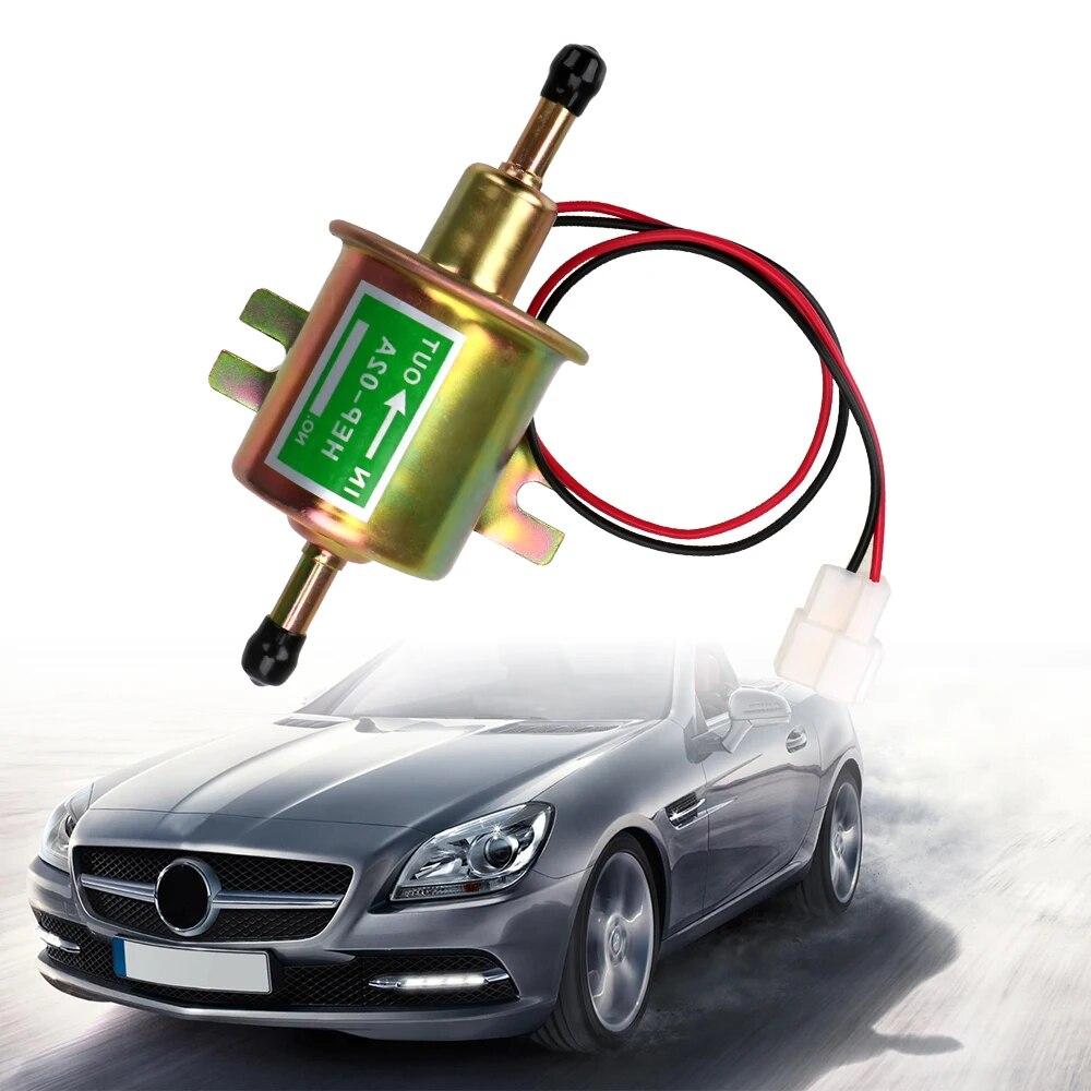 Bolt Fixing Wire Diesel For Car Carburetor Motorcycle ATV 12V Electric Petrol Pump HEP-02A Low Pressure Fuel Pump