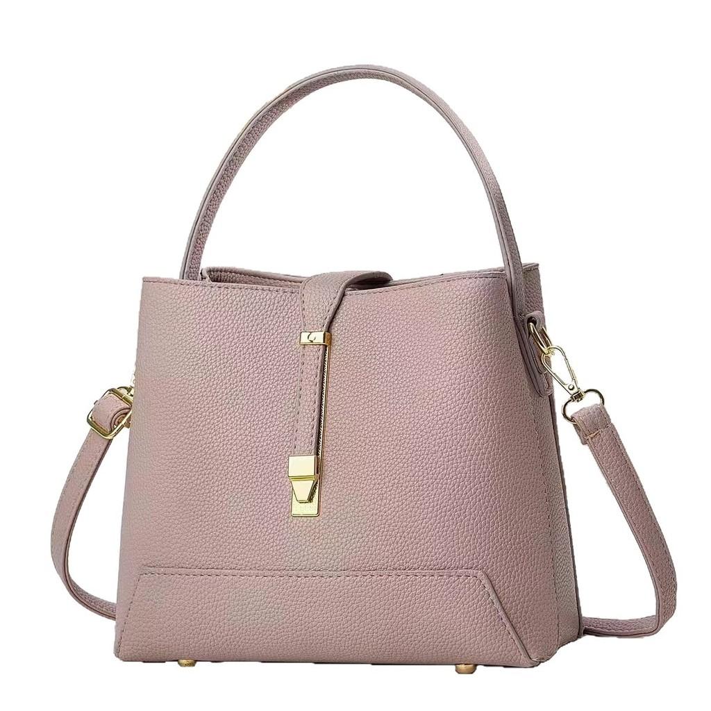 Fashion Womens Large Capacity Pu Handbag With Zipper Closure For Daily Use