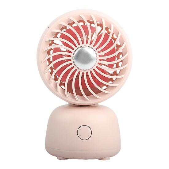 

Desktop Small Fan Cartoon Animal Ear Shape USB Powered Bedroom Desk Fan Adjustable A розовый
