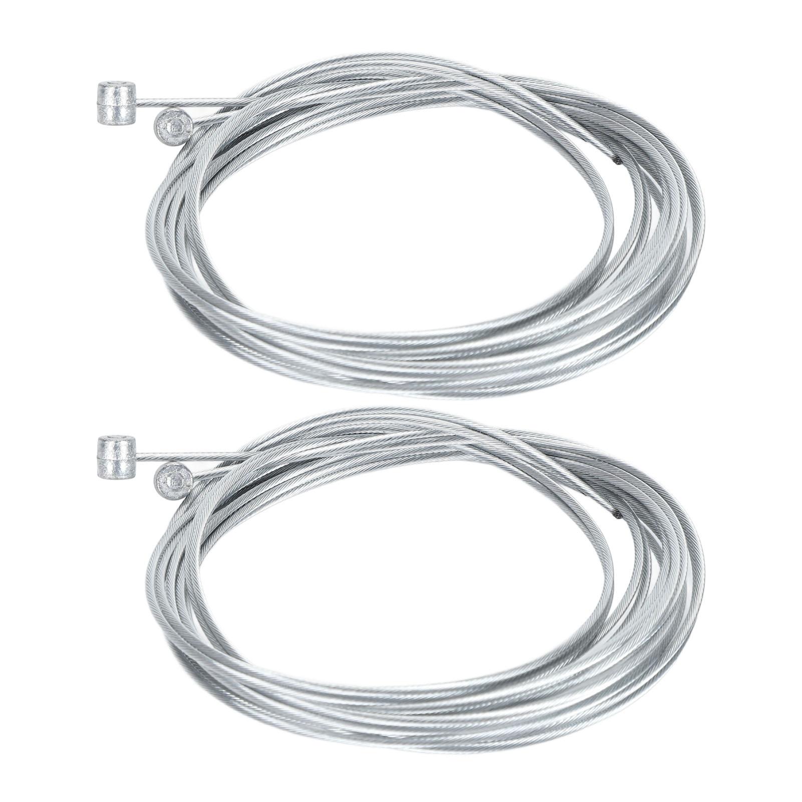 

10 шт. Велосипедный тормозной трос 1800 мм 1,5 мм с цинковым покрытием Профессиональная тормозная линия для горного велосипеда