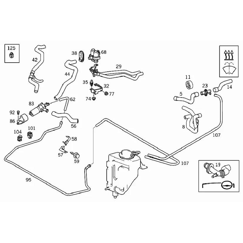 New for Car OEAA2028324894 A1190942382 A1020942782 A0199978182 A1704761526 A1669970452 A1660180882 A2108320194 A1238320894 L1K06