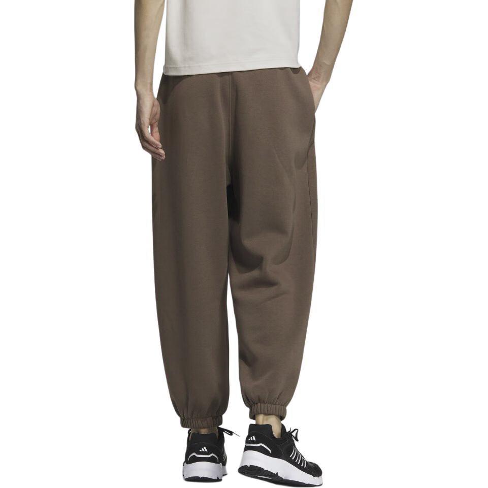 adidas Knitted Sweatpants Unisex Stratum Dark Earthy Brown JM9118