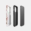 [MagSafe Magnetic Suction] Girl's Heart Red Floral Apple 15/16promax Mobile Phone Case Frosted Case