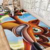 Video Game C-Crash B-Bandicoot Floor Mat INS Style Soft Bedroom Floor House Laundry Room Mat Anti-skid Household Carpets