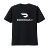 Cool Minimalist Black White Letter Logo Print Casual Streetwear T Shirt Vintage Washed Streetwear Slightly Homme Graphic