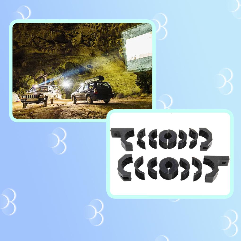 Car Work Light Bracket Lamp Mount Automotive Spotlight Lamp Mounting Clamp Extension Removable Automobile Accessory