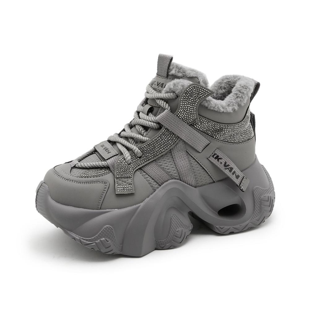Dad shoes women's autumn and winter breathable versatile dad shoes student sports and leisure shoes