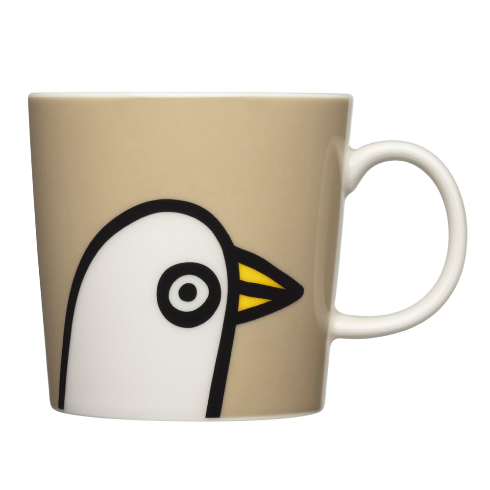 

[Officially Imported] Iittala The Curious Mind of Oiva Toikka Mug, 0.3L, Birdie Linen