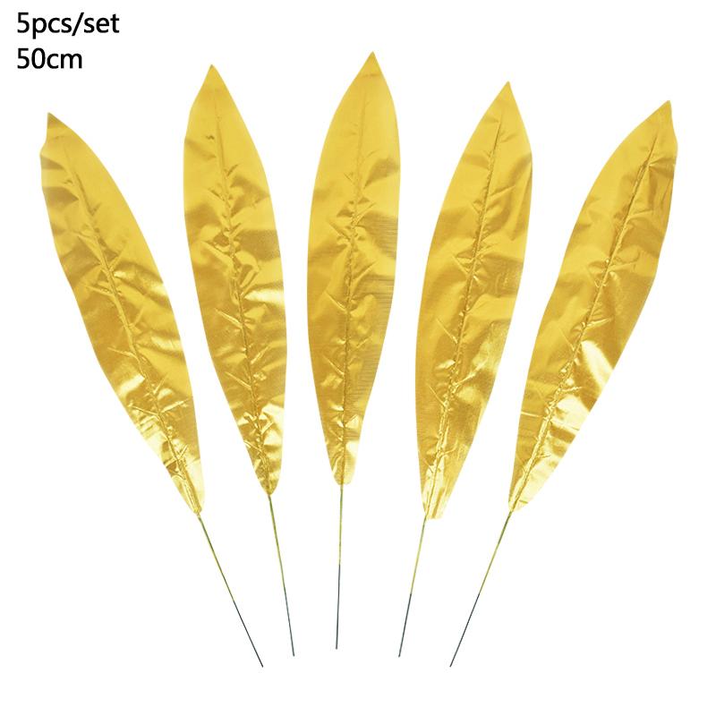 Künstliche tropische Palmblätter Hawaiianisches Luau Safari Dschungel Party Dekoration Sommer Hochzeit Geburtstag Zuhause Tischdeko Kunstpflanze KTY