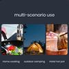 Outdoor Camping Stove Automatic Rebound Gas Valve Burner Stove Portable Stainless Steel Butane Stove for Picnics Hiking Home Outdoor