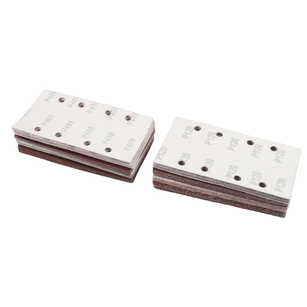 For Home Improvement Mouse Sander Sheets Dust Extraction Sheets Professional Grade Sandpaper Abrasive Tool Brown