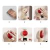 Bathroom Shower Bracket Adjustable Angles Shower Base Suction Cup Shower Head Holder Base Handheld Showerhead Bracket