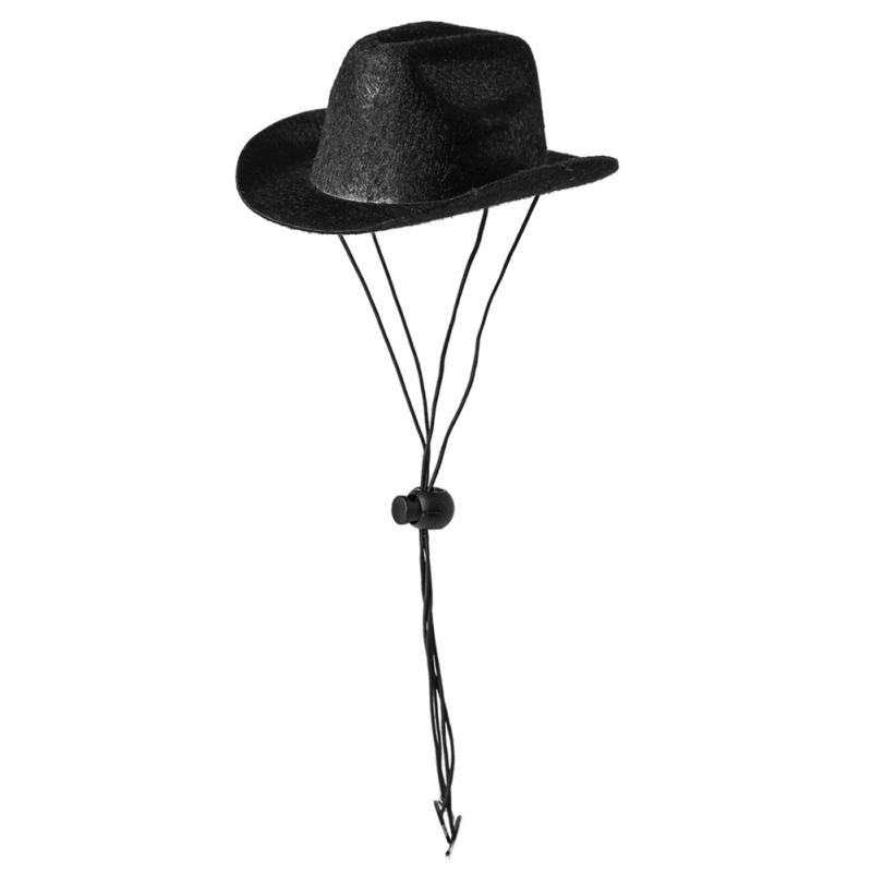 Modische Cowboyhüte für Haustiere – weiche und bequeme Kopfbedeckungen, Accessoires und Foto-Requisiten für kleine und mittelgroße Haustiere
