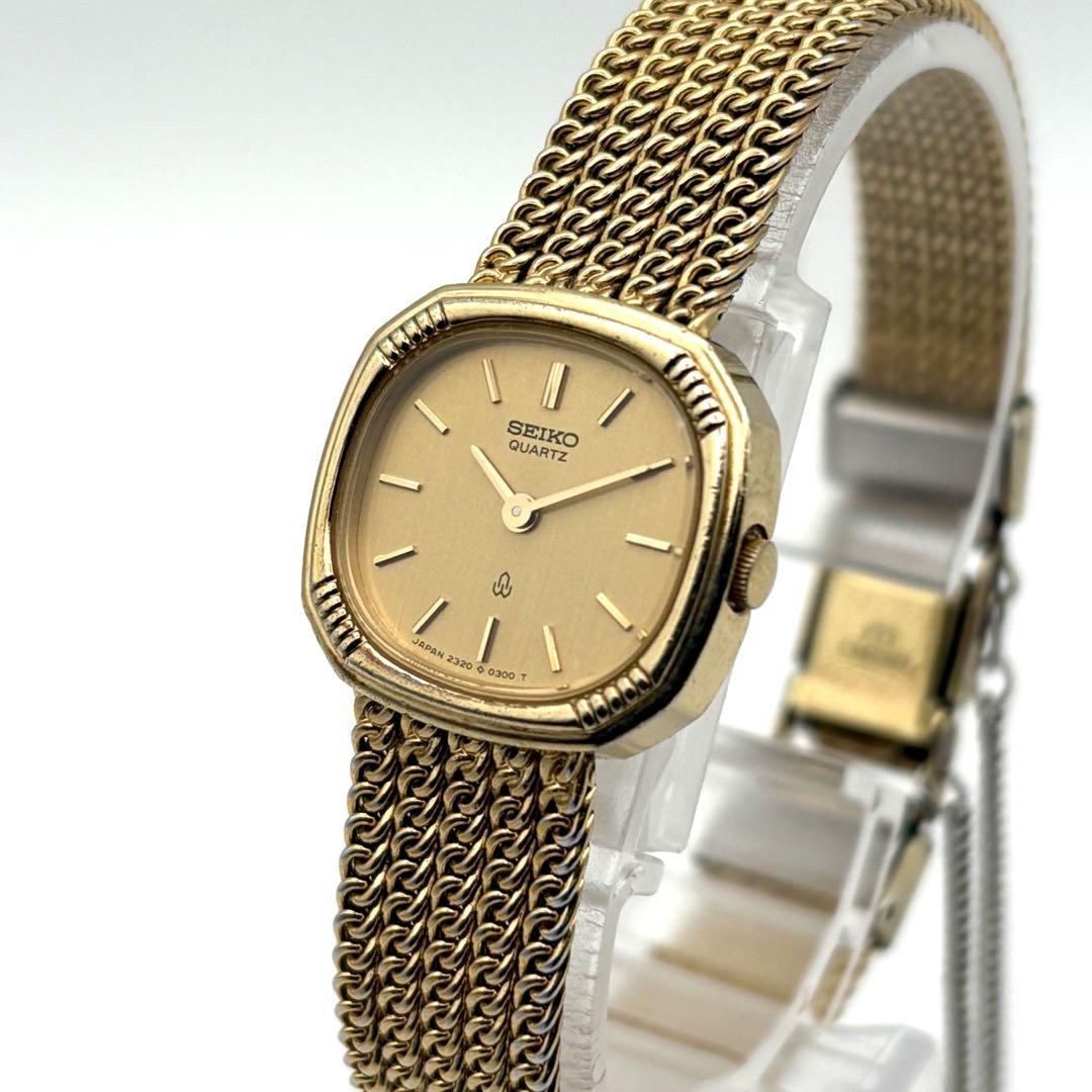 

[USED] SEIKO Quartz Gold Women s Watch GOLD