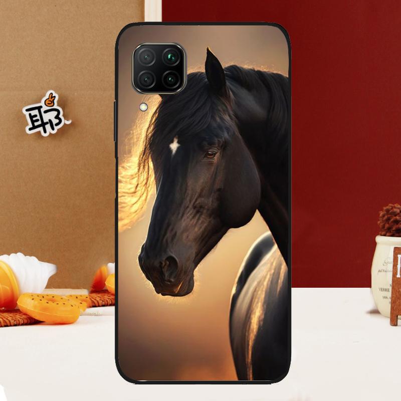 

Красивая Черная Лошадь Для Huawei Nova 12i 3i 7i 8i 11i 9 10 SE Y60 Y61 Y70 Y72 Y73 Y90 Y91 P20 P30 P40 Lite Чехол Huawei P30 Lite