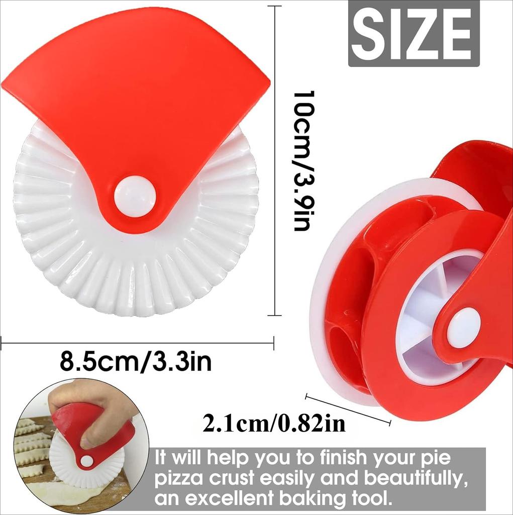 Pastry Rolling Wheel Decorator Pie Biscuit Dough Cutting Machine for Rolling Dough Kitchen Baking Tool Accessories Pizza Tools