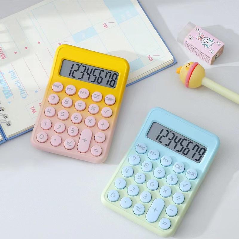 Stylish High-performance 8 Digit Portable Calculator Perfect For Office And School Use
