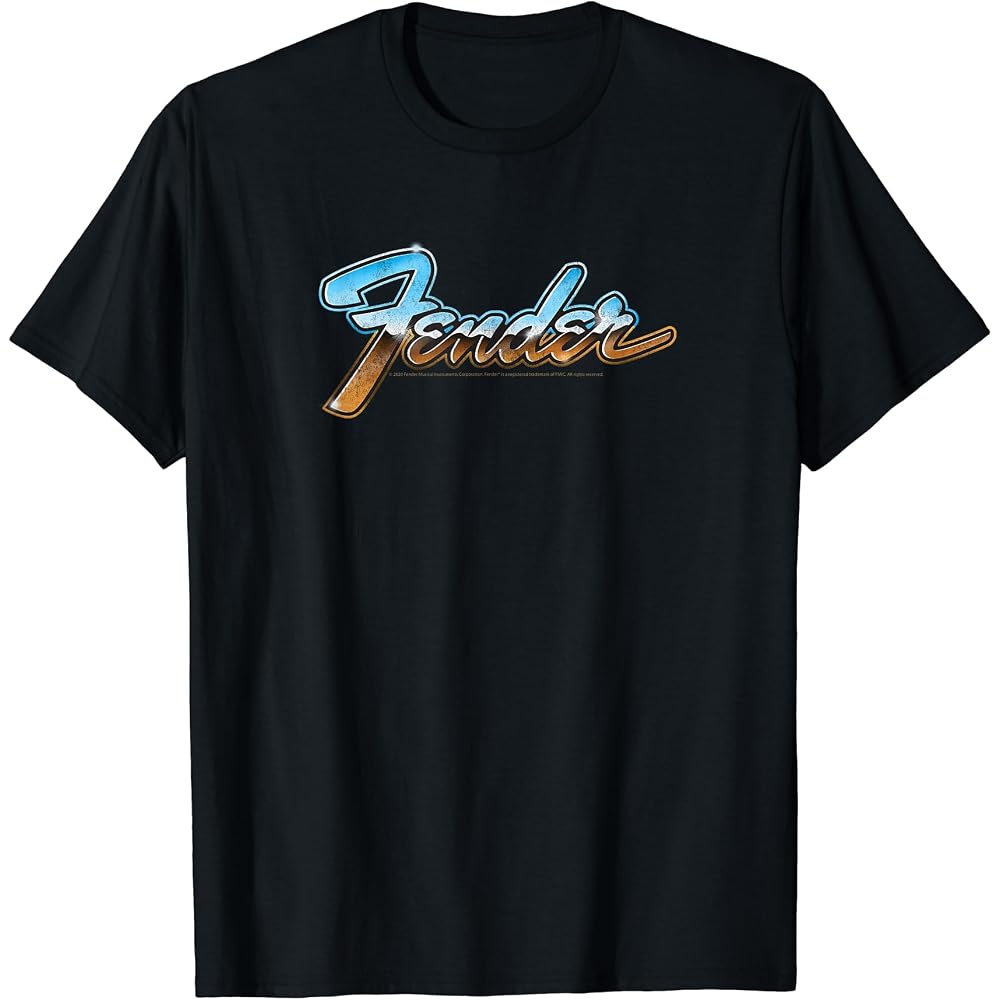 Fender Chrome Logo Tee