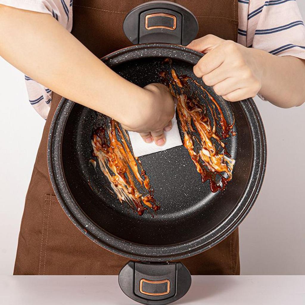 Dampfkochtopf Antihaft-Kochtopf Antihaft-Schnellkochtopf mit transparentem Deckel zum Kochen von Speisen, Suppe, Eintopf, Zuhause, Induktionsherde