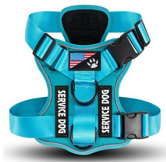 Reflective Tactical Harness for Large Dogs - Explosion-Proof & Adjustable, No-Choke Design