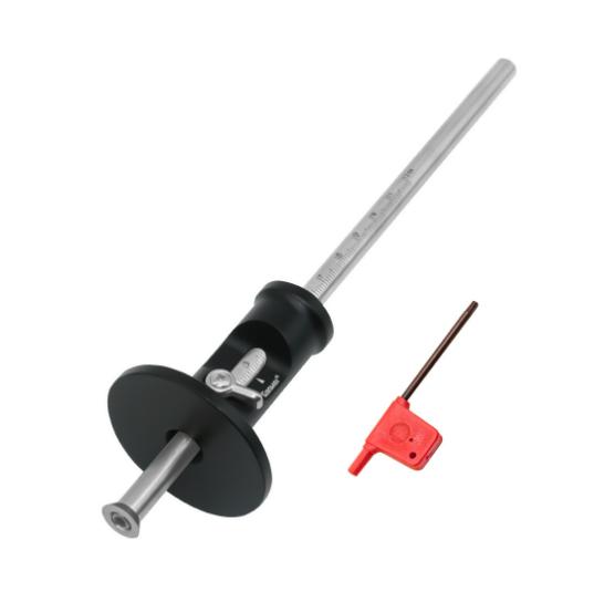

Wheel Marking Gauge Fine Tuning Woodworking Marking Scriber Kit Solid Metal Bar Wood Scribe Tool for Carpenter чорний