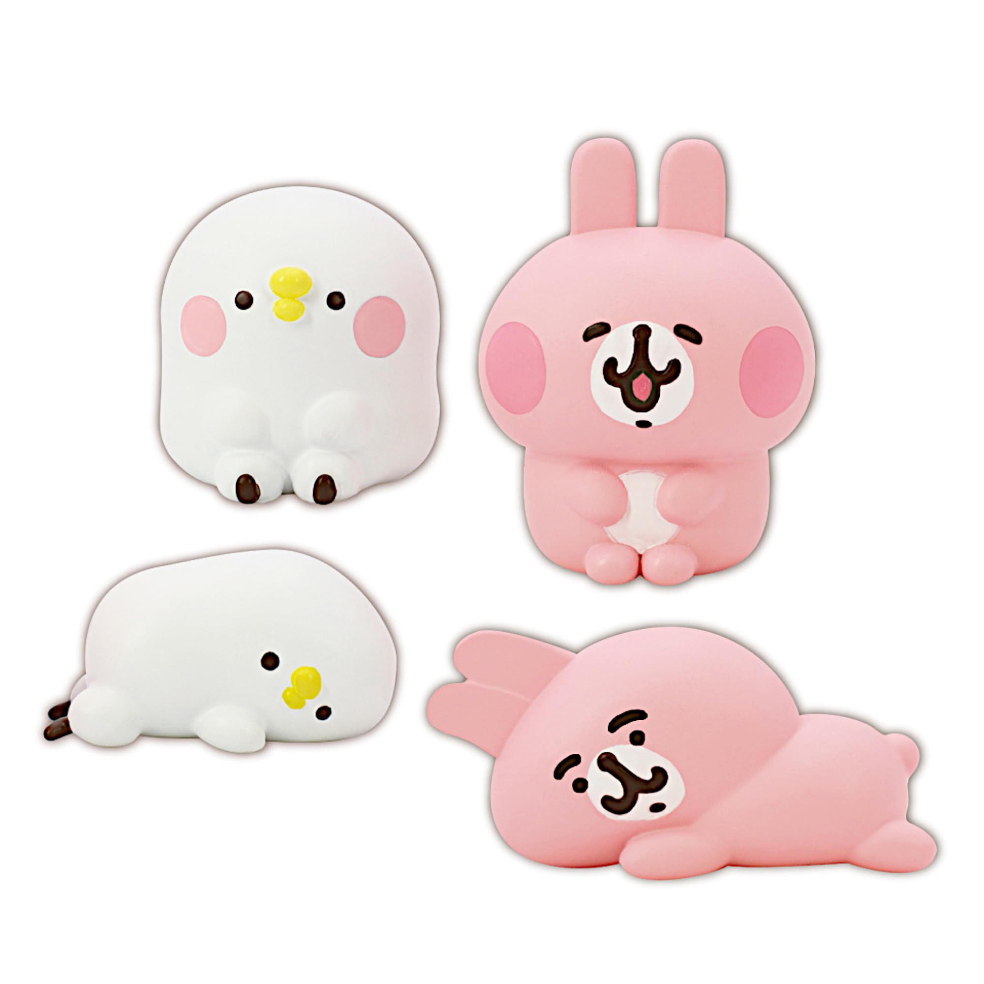 

Small Animals Yurutto Amusement Collection Mini Figures All 4 Types Kanahei s [Full Complete]