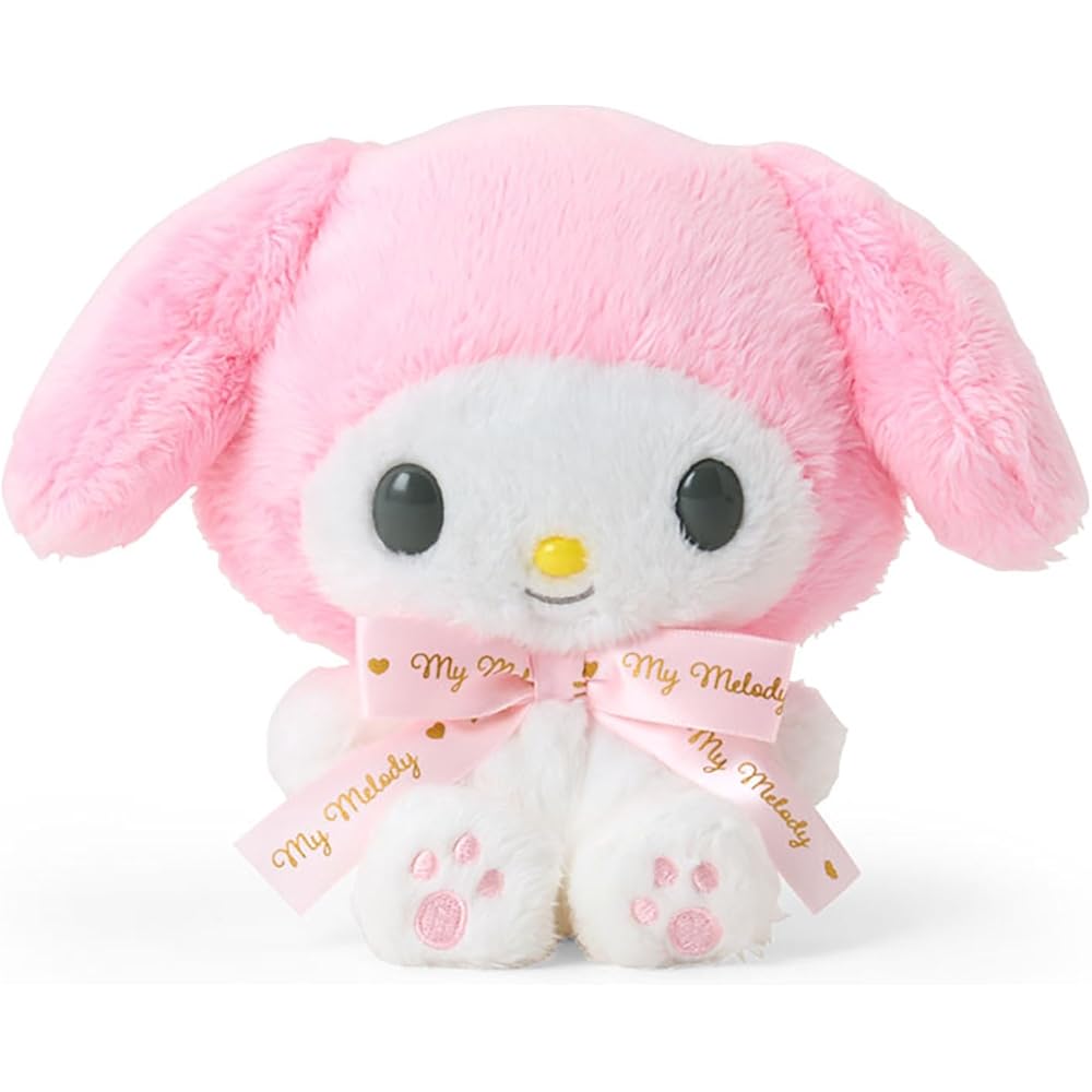 Sanrio My Melody Plush Toy Character Award Edition Logo Ribbon Age 3 and Up 746681