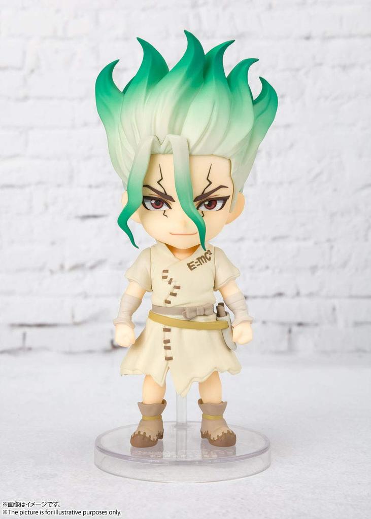TAMASHII NATIONS Figuarts mini Dr. STONE Senku Ishigami, approximately 100mm, PVC & ABS painted action figure, BAS59512