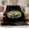 Los Angeles Rams Soft and Comfortable Flannel Suitable for Sofas Living Rooms Outdoor Camping Travel and Also Makes a Great Anniversary Gif